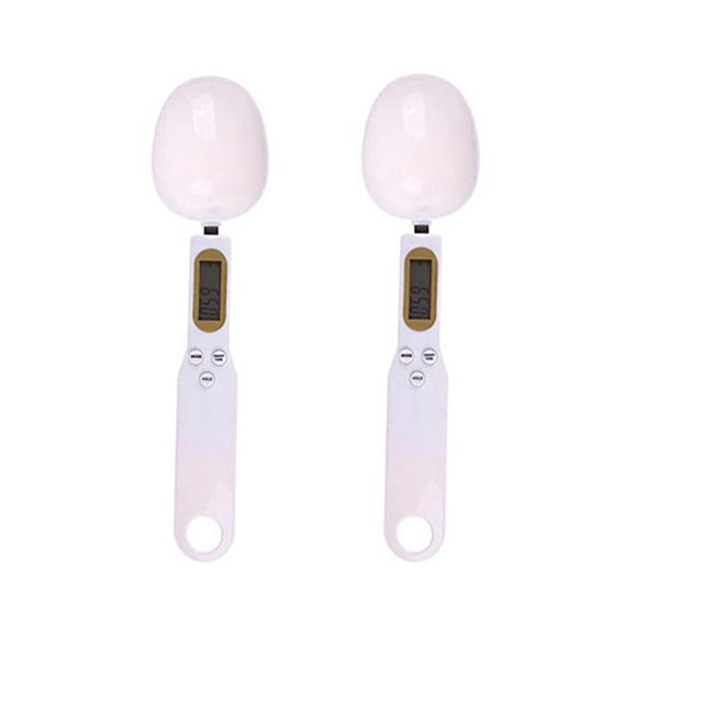 Digitale elektronische LCD-Küchenwaage, Mini-Löffel, Lebensmittelwaage, Kochen, Mehl, Milch, Kaffeepulver, Gewichtsmessung, 0,1-500g