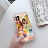 RT22 Princess Cartoon Case for Motorola E7 G6 G7 G8 G9 Plus Power Play G10 G20 G04 E30 E40 E22 E20 E13 E15 G22 G23 G05 G75 G35 G55