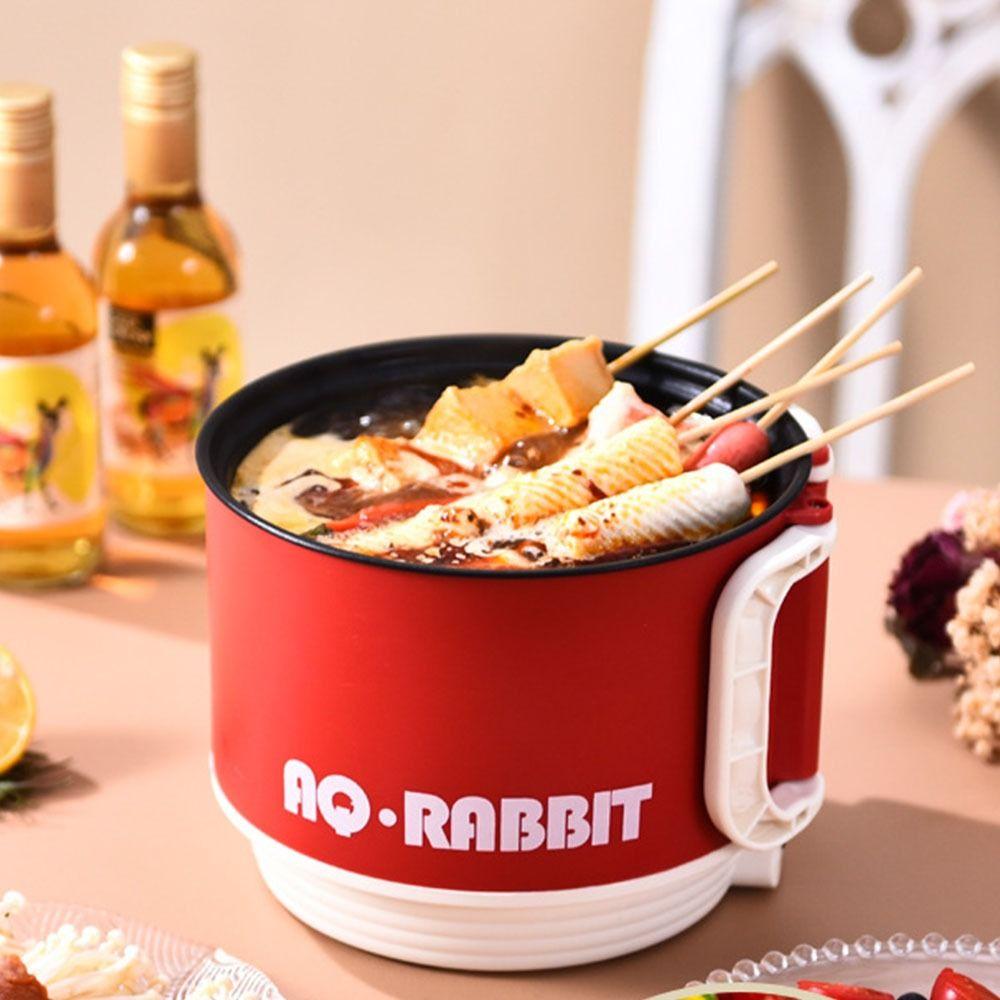 with Folding Handle Multi Cooking Pot Hot Pot Electric Rice Cooker Foldable Electric Cooker Pasta