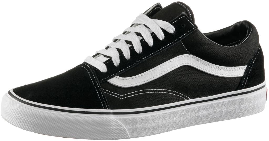 Кроссовки Vans Old Skool (Suede/Canvas) black/true white