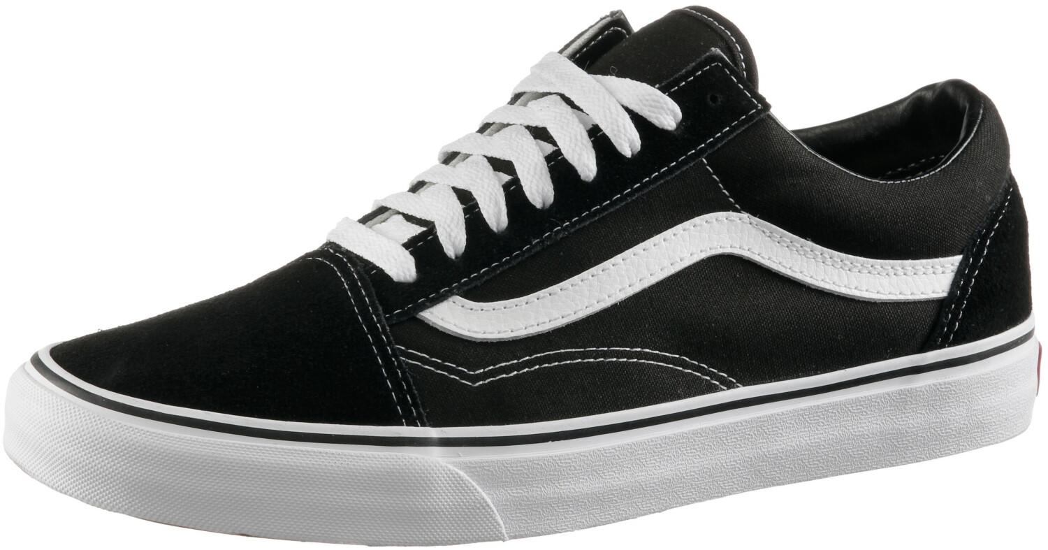 

Кроссовки Vans Old Skool (Suede/Canvas) black/true white 34 ½