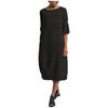 Women Summer Feminino Vestido T-shirt Cotton Casual Plus Size Ladies Dress