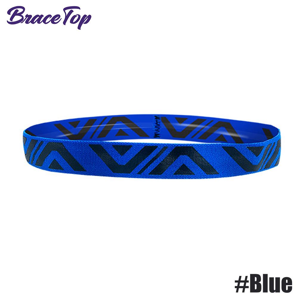 Bracetop 20 Color Sports Headband Yoga Hair Bands Non-Slip Running Fitness Elastic Sweatband Football Hair Accessories Women Men