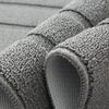 L-Shaped Waterproof & Oil-Proof Polypropylene Kitchen Mat - Non-Slip Hui Pattern