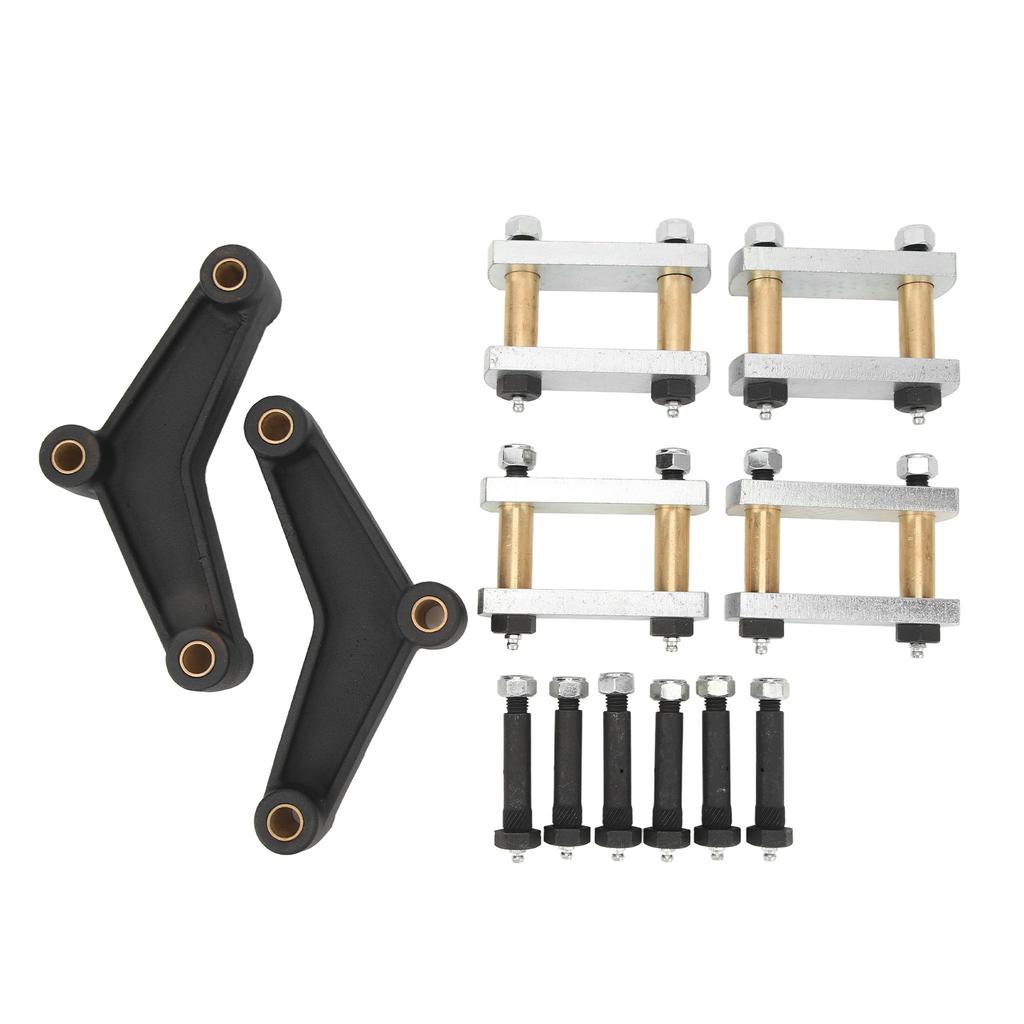 Anhänger-Aufhängungs-Kit K71 359 00 Heavy Duty Metallachse Blattfederaufhängung Überholsatz für Tandemachse mit 1-3/4 Zoll Breite
