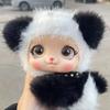 Păpușă Nouă din Vinil Panda Jucărie de Pluș Animal Pufoasă Kawaii Decor Acasă pentru Copii Cadou de Ziua de Naștere Însoțitor pentru Copii Adulți Jucărie de Pluș
