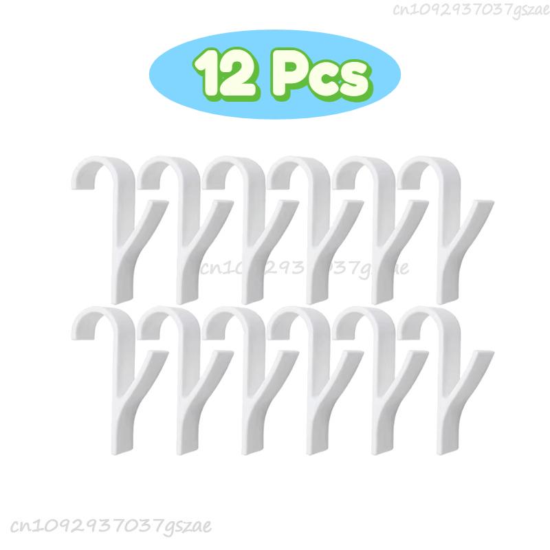 Kitchen Bathroom Hanger Clips Storage Racks White Black Hanger Heated Towel Radiator Rail Clothes Scarf Hanger Hooks Holder