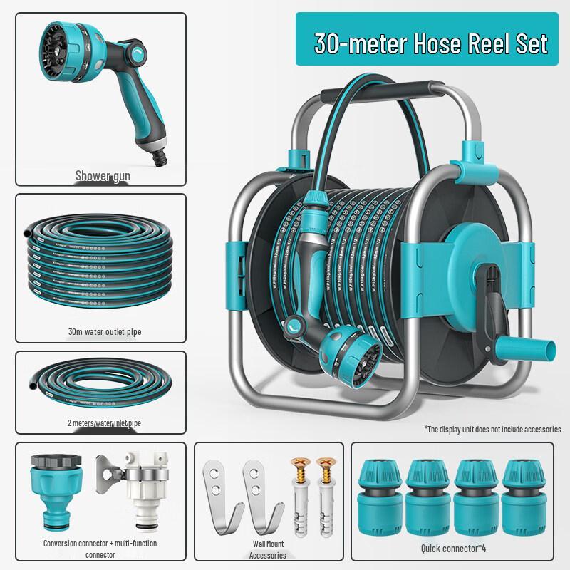 TLXT High-Pressure Car Wash Hose & Spray Gun Kit