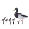 Duck Garden Stakes Realistic Duck Family Statue Decorative Acrylic Duck Family Yard Stakes Sign for Outdoor Garden