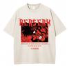 Washed Anime Berserk Guts Classic T-Shirts Manga Gatsu Griffith Zodd Trend T-shirt Men Women Oversized  Cotton Casual Tee Shirt