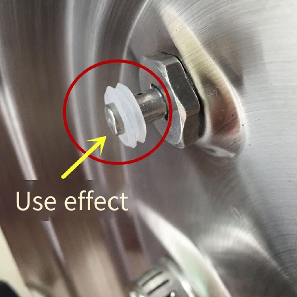 Set of 20 Silicone Float Valves Seal Rings Ball Valves Seal Rings Convenient Float Valves Gasket for Various Models