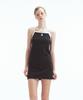 Rest And Recreation Coloration Mini Dress - Black