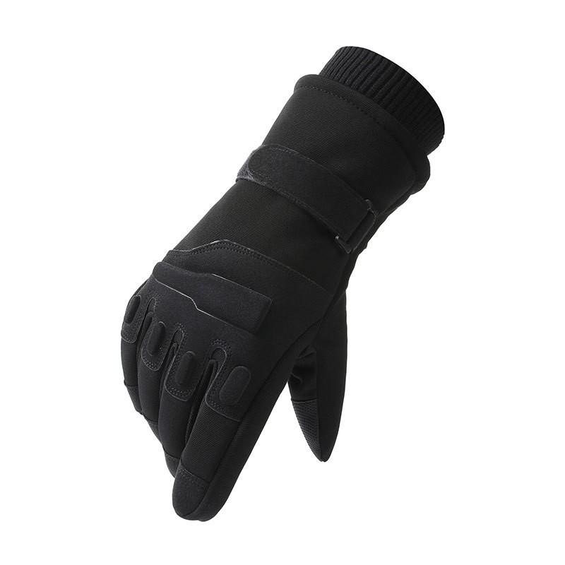 Tactical Gloves Men Winter Warm Touchscreen Outdoor Sports Anti-Slip Durable Training Gym Cycling Full Finger