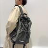 Drawstring Backpack Student Schoolbag Unisex Travel Outdoor Backpack