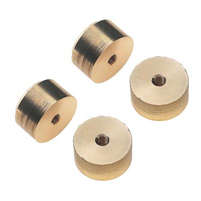 4 PCS Brass Chassis Weight Balancer Counterweight Replacement for Tamiya HSP Kyosho Sakura YOKOMO