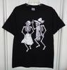 Dia De Los Muertos Day of the Dead Dancing Skeletons Novios T-Shirt Unisex M NEW