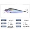 2PCS Model Hot Sinking Fishing Lures Jigs 8.5 Cm 9.2g Bass Pike