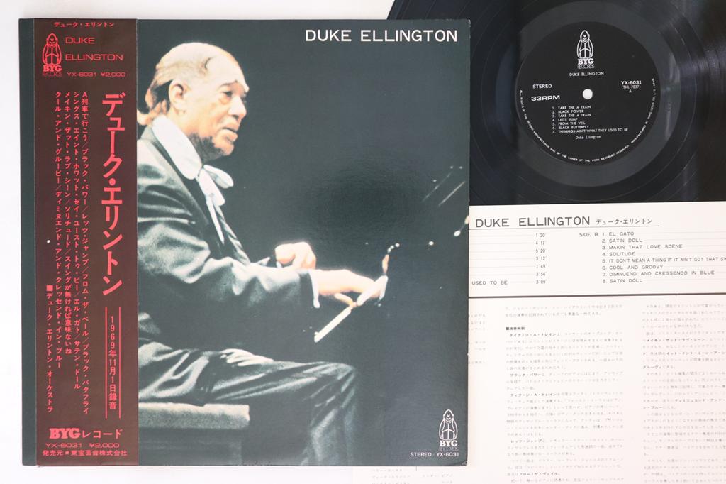 LP Schallplatte DUKE ELLINGTON - Duke Ellington YX6031 BYG Japan Obi Jazz Gebraucht