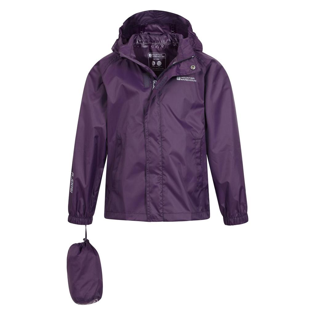 Mountain Warehouse Kinder Pakka II Wasserdichte Jacke