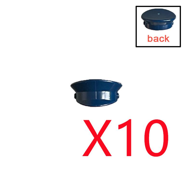 Building Blocks Accessories Military Figure Fireman Pilot Football Player Helmet Navy Cowboy Hat Oxygen Bottle Brick Toy K060