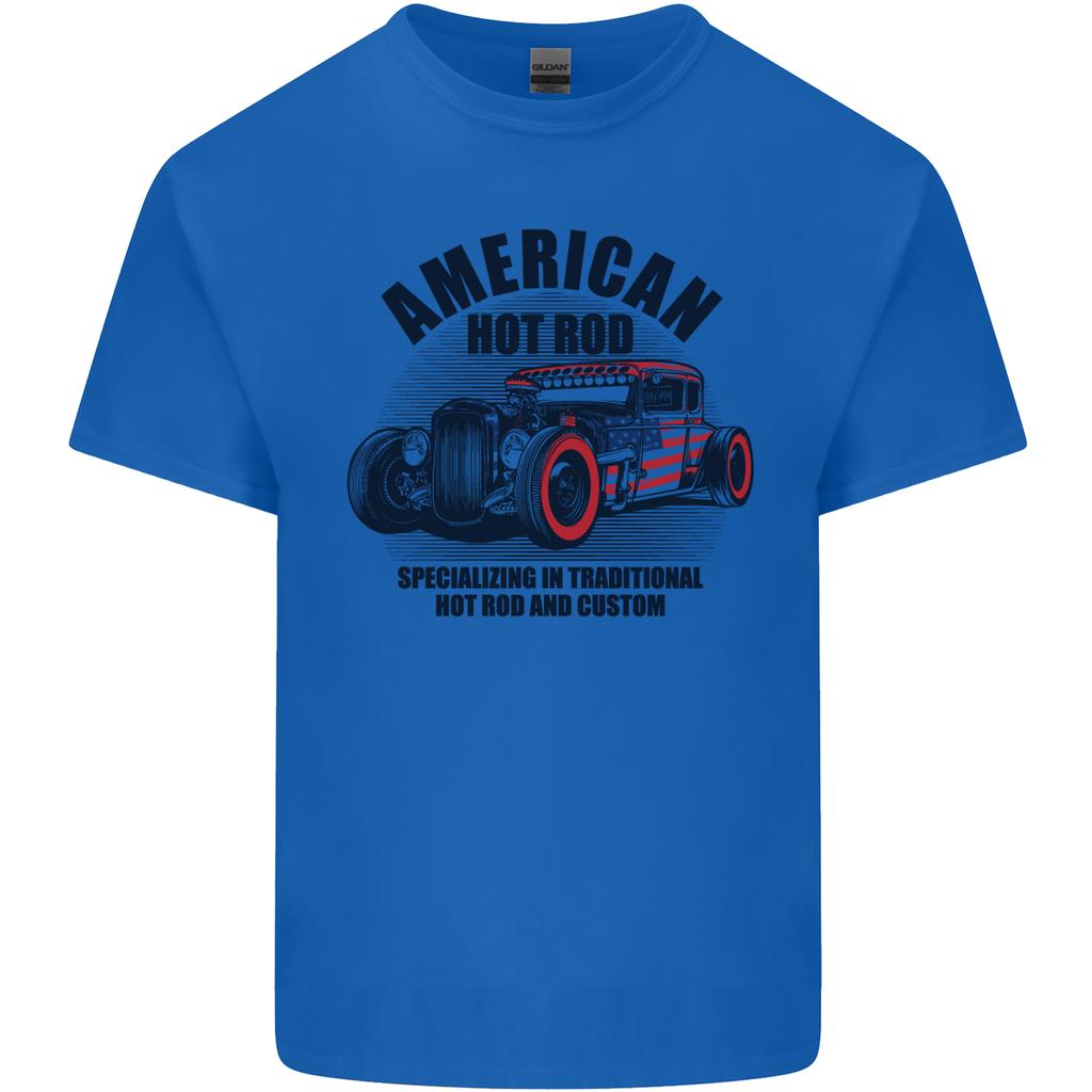 American Hot Rod Hotrod Enthusiast Car Unisexs Light Cotton TShirt