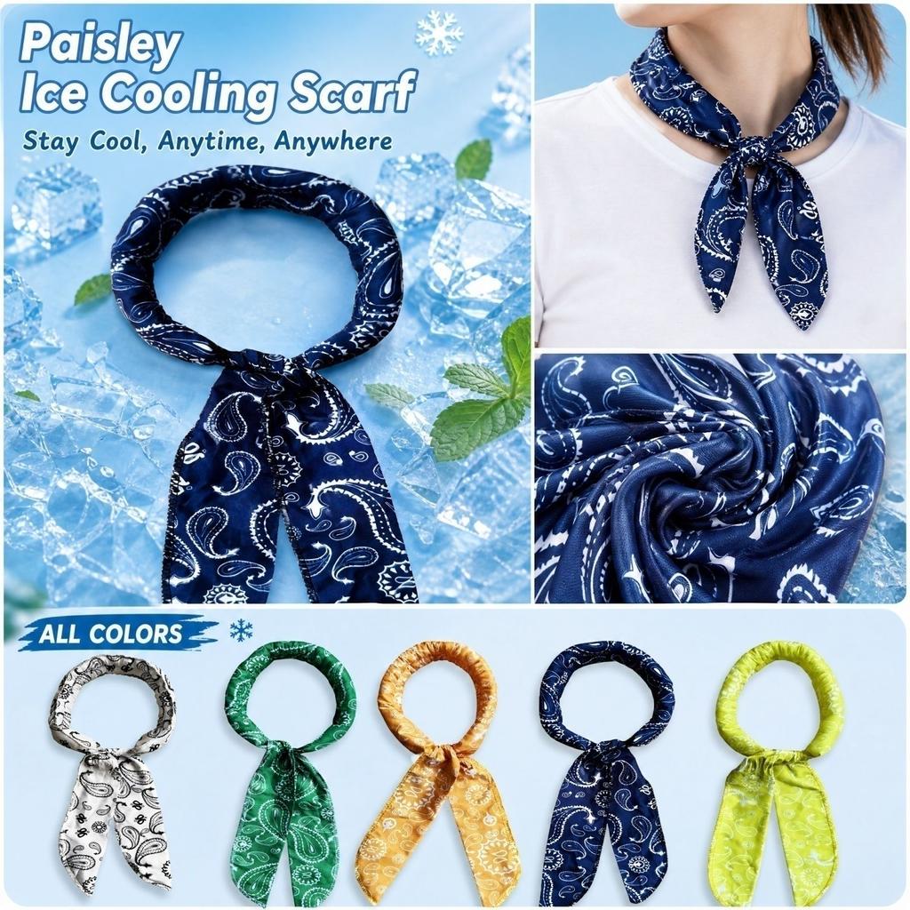 Towel for Summer Sports, Neck Wrap, Headband and Pet Towel