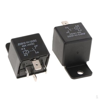 2Pcs Motorcycle Automotive DC 12V 4 Relay Four Duty