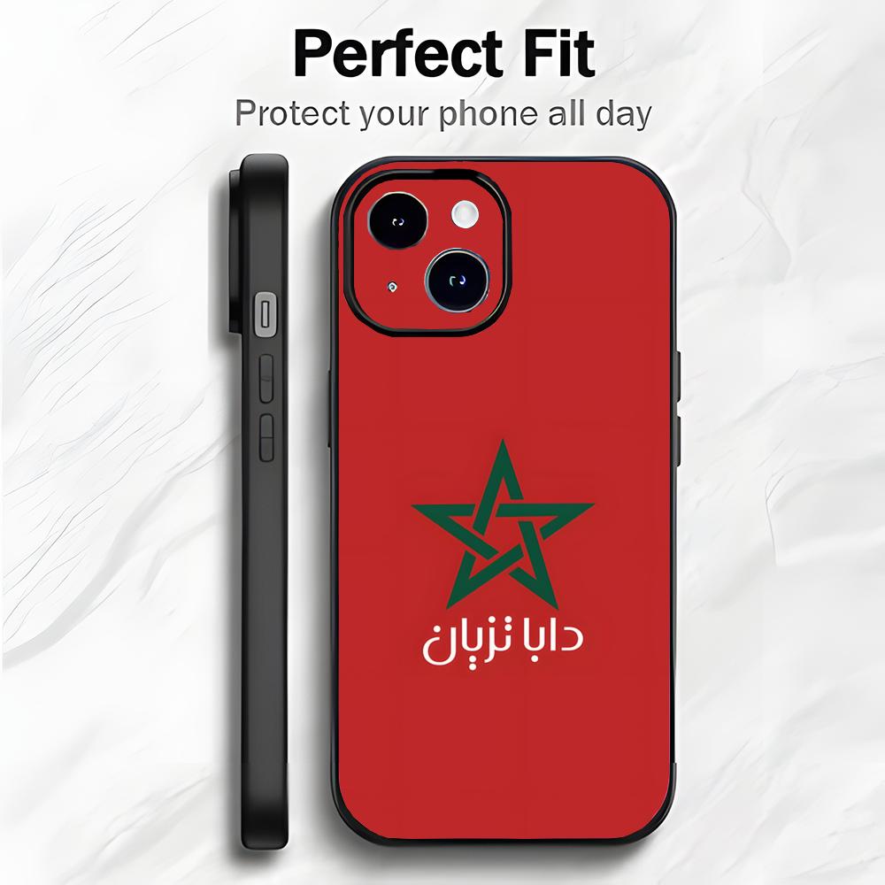 Beautiful Logo T-The K-Kingdom of Morocco Phone Case Phone Case Soft Packaging Lightweight For iPhone17 16 15 14 13ProMax