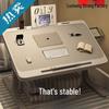 Adjustable Folding Bedside Table for Dorms and Homes