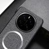 Magsafe Magnetic Plain Leather Case For Honor Magic 7 Pro Magic7 Honor 200 Pro 200 Lite  Cloth Wireless Charging Cover