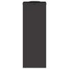 Solar LED Path Light 2 Pcs Black Cold Rolled Steel