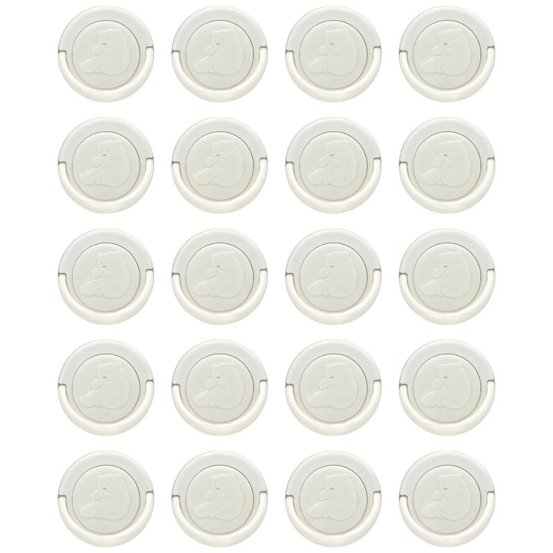 Baby Safety Electrical Outlet Guard Easy Installation Toddler Proof Socket Cover Protectors Pack of 20pcs Set