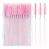 50-Pack Disposable Crystal Handle Eyelash Brushes