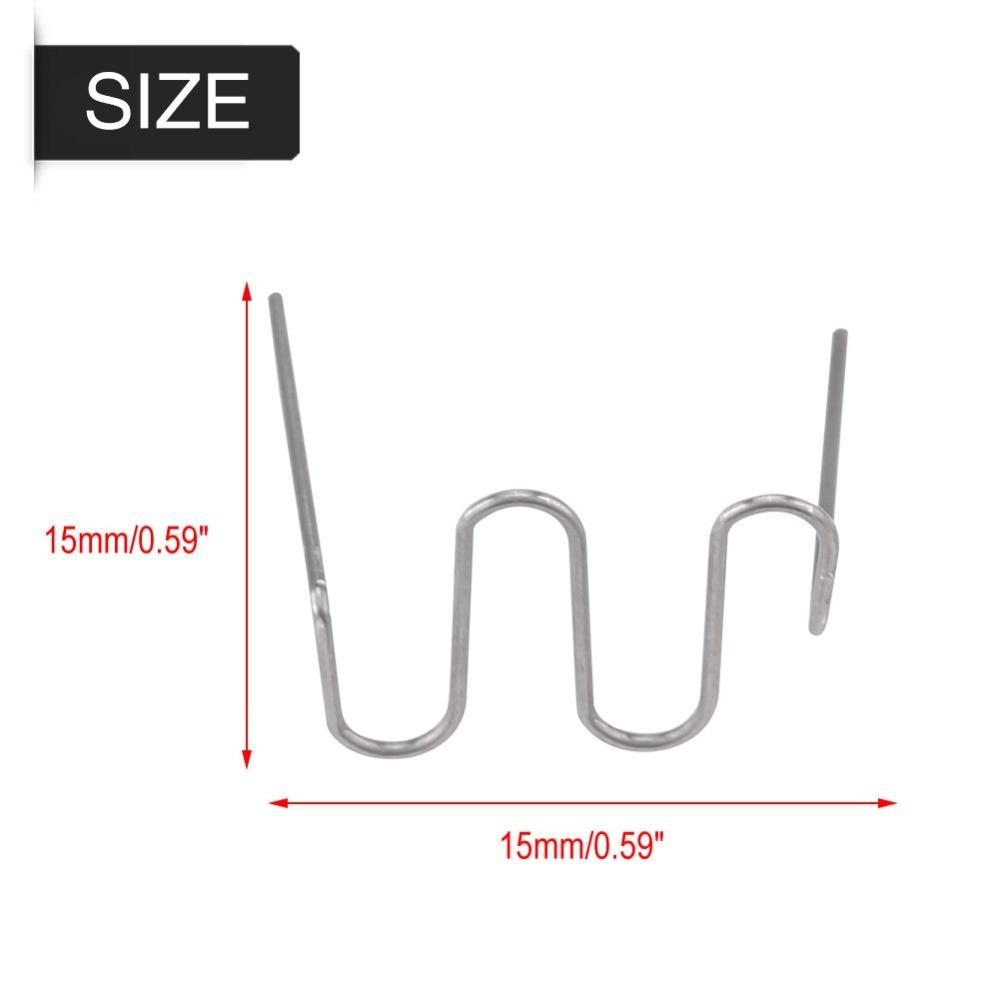 500Pcs Solid Welding Staples Rustless Steel Wave Hot Staples Sturdy Staples  Repair Machine