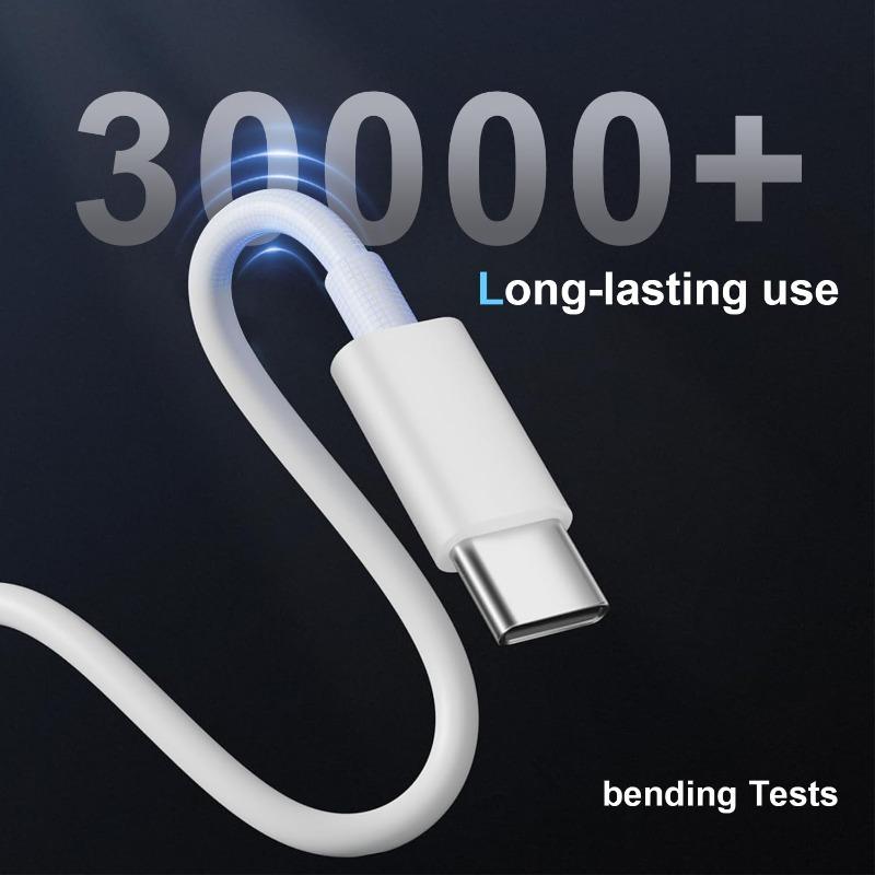 

USB C to USB C Cable(1 Pack,3.3FT) Type-C to Type-C Cable 60W Fast Charging Cable for iPhone 17 Pro Max/Air/17 Pro/17 1m белый