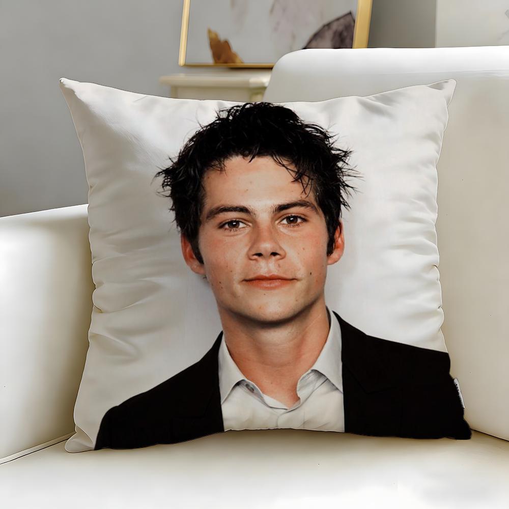 Beliebter Schauspieler Dylan O'Brien Kissenbezug Weich & Leicht zu Waschen – Vielseitig für Sofa, Bett, Reise und Büro