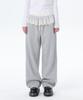 Leoninghai Lace Sweatpants [Gray]