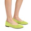 Women's Pointed Toe Flat Shoes Slip On Ballet Style Low Heel Casual Comfortable Soft Material Footwear