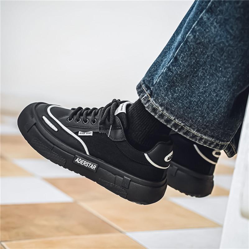 Chaussures de skateboard basses décontractées pour hommes, baskets confortables pour garçons, étudiants tendance, semelle souple, classiques, respirantes, antidérapantes