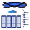 12 Pcs/set For EUFY For ROBOVAC 11S Max 15C Max 30C Max Main Brush Side Brush Filter Vacuum Cleaner Accessories Spare To Replace