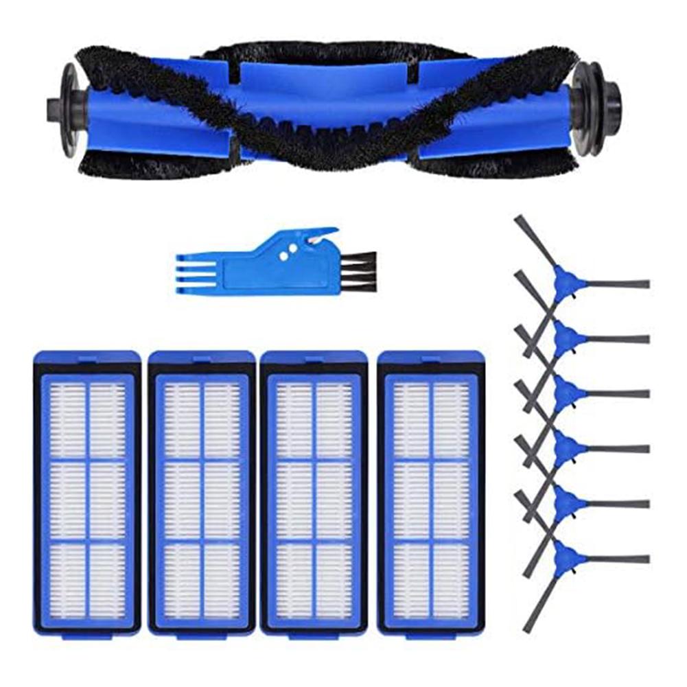 12 Pcs/set For EUFY For ROBOVAC 11S Max 15C Max 30C Max Main Brush Side Brush Filter Vacuum Cleaner Accessories Spare To Replace