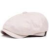 Beret & Octagon Cap For Men Women, Newsboy Painter Hat British Vintage Style, Unisex Retro Flat Cap