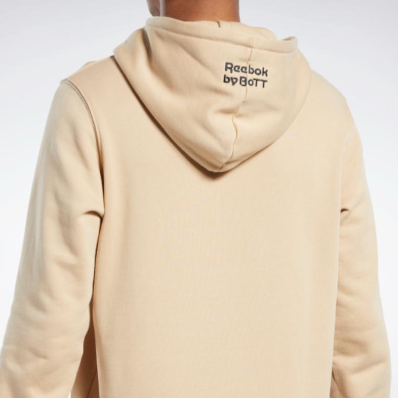 Reebok X BoTT OTH Letter Logo Printed Hoodie Unisex Hoodies Light-Brown HS3330