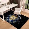 Giron-de Football Crest Printed Area Rug for Office, Chair Rug, Decorative Carpet Floor Mat, Large Size Fan gifts Christmas gifts