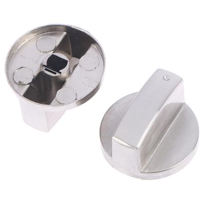 Metall 8mm Universell Silber Gasherd Regelknöpfe Adapter Backofen Schalter Geschenk