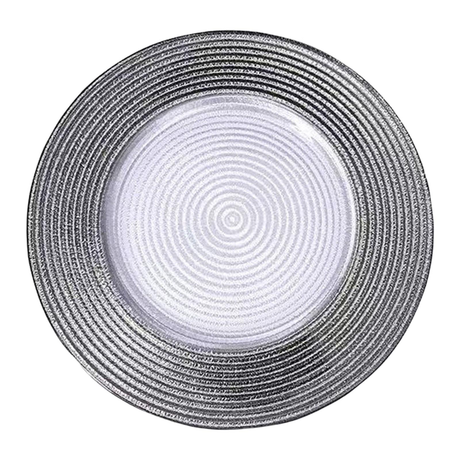 

Round Charger Plate Serving Plate Decorative for Farmhouse Holiday Events
