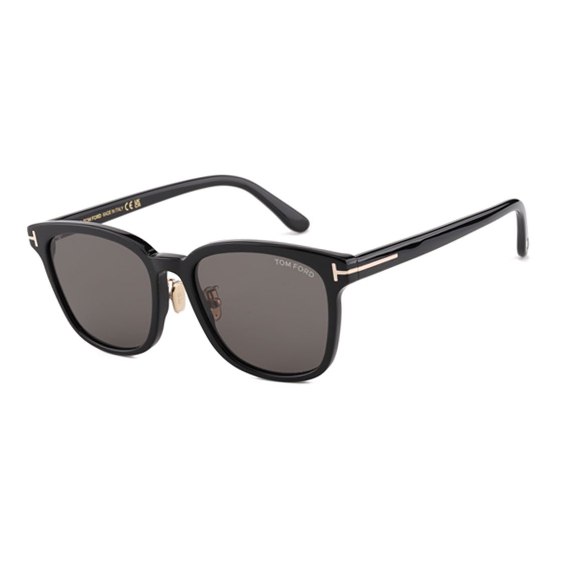 

TF Mirror Leg Logo Rectangular Sunglasses Women sunglasses Black TF1136-K-01A-56 Basic Packaging-Eyeglass Case+Box