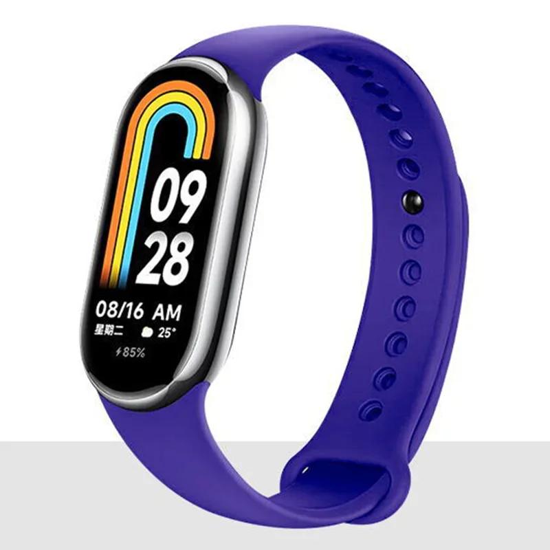 Curea pentru Mi band 8 xiaomi 8 NFC Brățară Sport Curea de înlocuire din silicon Smartwatch Brățară Curea de ceas Xiaomi Mi Band 8 Curea