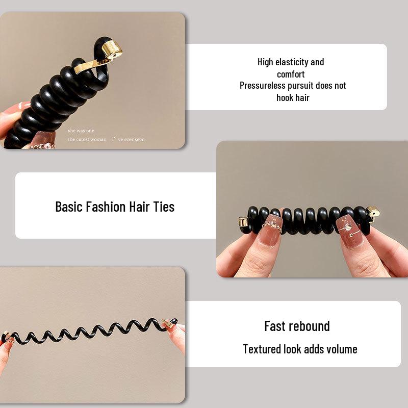 Japanese Minimalist Braided Hair Tie - Light Luxury Women’s Ponytail Band