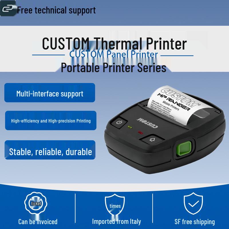 

Ranger X Portable Bluetooth & WiFi Thermal Receipt Printer Printer X